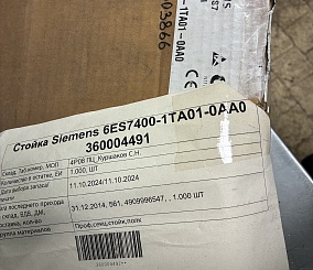 Cтойка Siemens 6ES7400-1TA01-0AA0 - фотография 2